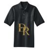 Heavyweight Cotton Pique Polo with Pocket Thumbnail