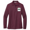 Women's Silk Touch Long Sleeve Polo Thumbnail