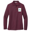 Women's Silk Touch Long Sleeve Polo Thumbnail
