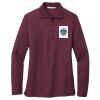Women's Silk Touch Long Sleeve Polo Thumbnail