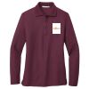 Women's Silk Touch Long Sleeve Polo Thumbnail
