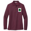 Women's Silk Touch Long Sleeve Polo Thumbnail
