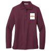 Women's Silk Touch Long Sleeve Polo Thumbnail