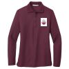 Women's Silk Touch Long Sleeve Polo Thumbnail