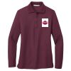 Women's Silk Touch Long Sleeve Polo Thumbnail