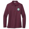 Women's Silk Touch Long Sleeve Polo Thumbnail